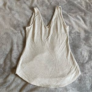 Cream coloured tanktop size xs